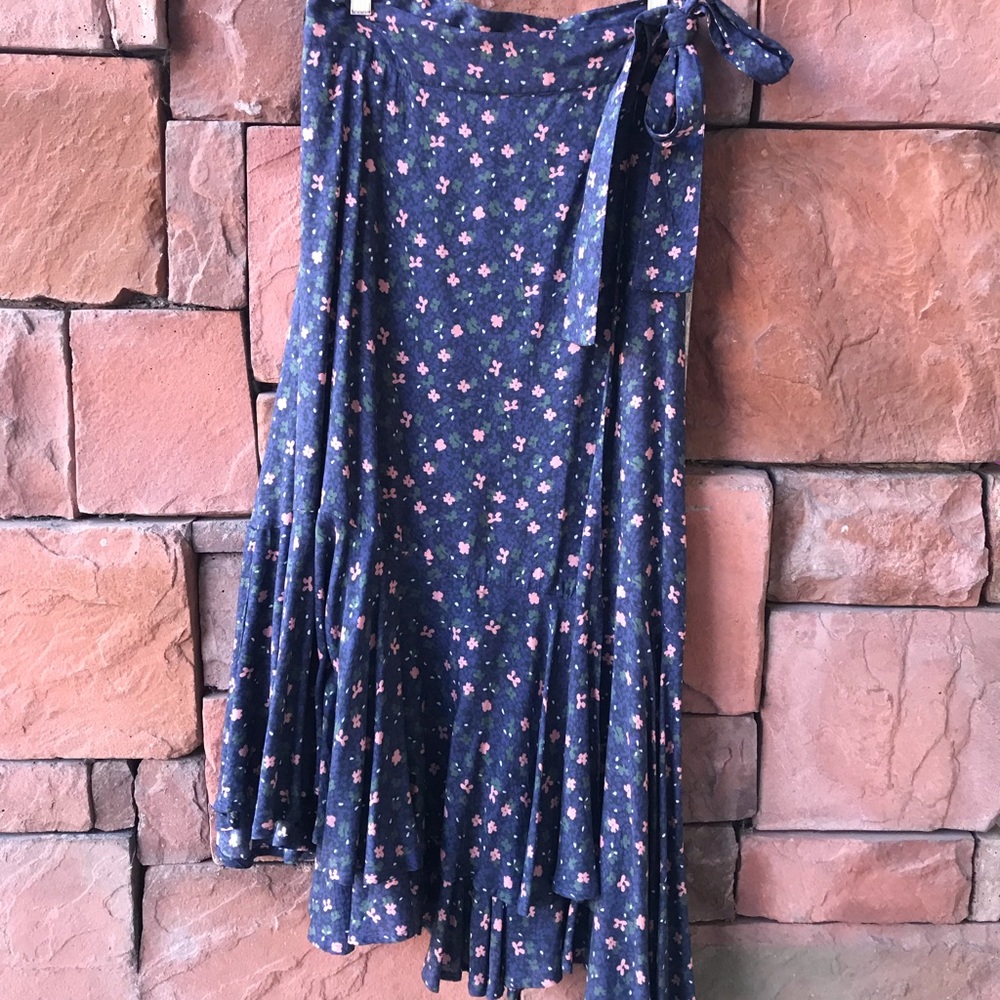 Rosita Wrap Skirt Floral